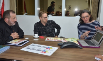 Reunião com a Secretaria de Justiça de Santa Catarina-foto:Divulgação