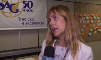 Professora Carolina Andion, no 3º Diálogo Ampliado na Câmara de Vereadores de Florianópolis