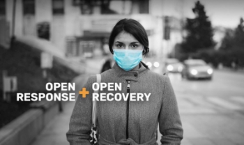 Campanha de Resposta Aberta e Recuperação Aberta, sobre ações do governo na pandemia, é uma das ações da OGP