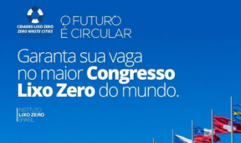 O congresso procurar disseminar informações do conceito Lixo Zero.
