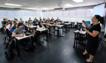 Edital oferece 481 vagas em 45 cursos de graduação
	gratuitos - Foto: Ricardo Wolffenbüttel/Secom SC