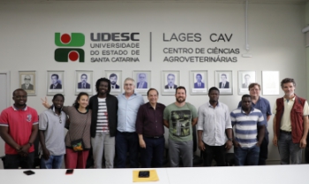 Pós-Graduação da Udesc Lages tem alunos de
	Guiné-Bissau, Venezuela e Colômbia - Foto: Fabrício Camargo