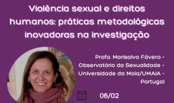 Professora portuguesa ministrará evento híbrido