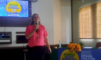 Angela Ortiga também participa de etapas municipais e microrregionais da conferência em SC
