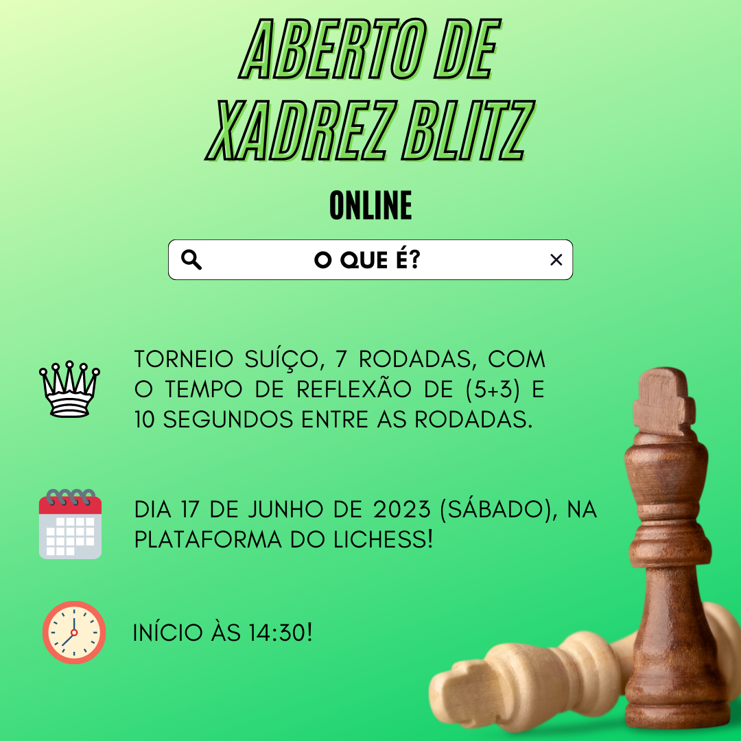 Notícia - Núcleo de Xadrez da Udesc Joinville cria clube virtual