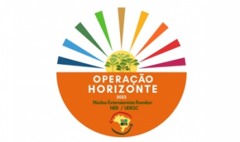 NER Udesc divulgou marca da Operação Horizonte, que inicia em 2 de agosto