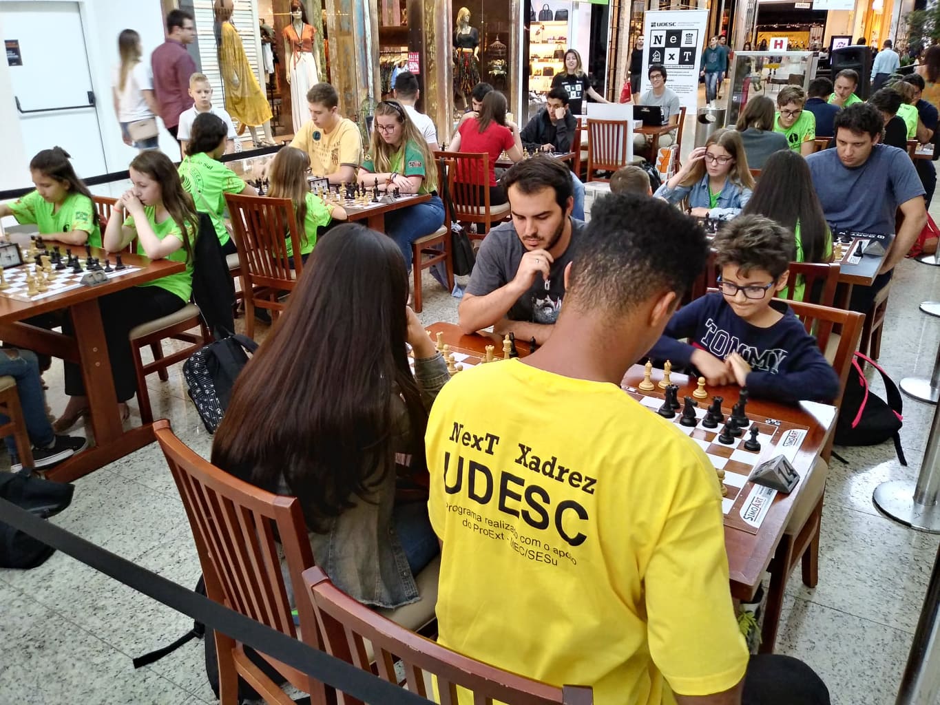 Notícia - Núcleo de Xadrez da Udesc Joinville realiza campeonatos