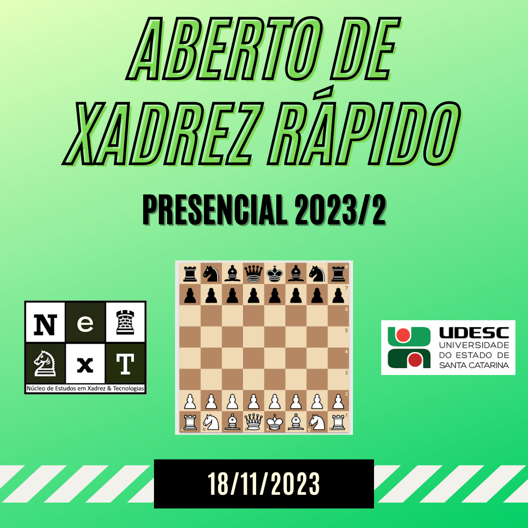 Notícia - NexT da Udesc Joinville promove último torneio aberto de xadrez  rápido do ano