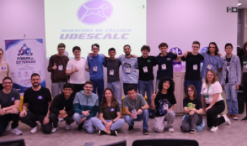 Udescalc foi uma das atividades do Fórum da Extensão. Foto: Gleber Pieniz